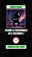 Trouve le personnage en 5 secondes ! Version jeux video !