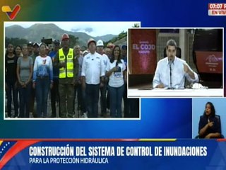 Pdte. Maduro reconoce el esfuerzo del pueblo organizado por las obras de recuperación en Cumanacoa