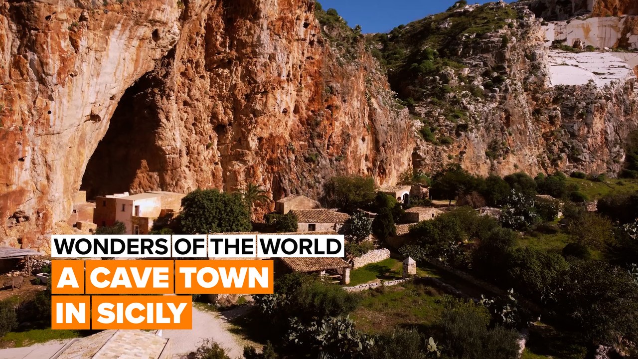 Wonders of the world: A cave town in Sicily