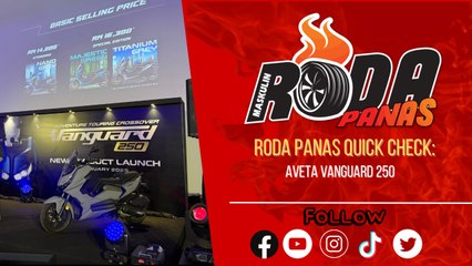 Aveta Vanguard 250, Quick Check