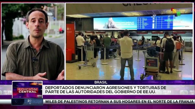 En Brasil, arribaron 88 ciudadanos brasileños deportados desde EE. UU.