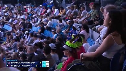 Townsend/Siniakova v Hsieh/Ostapenko Highlights | Australian Open 2025 Final
