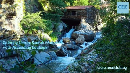 Calming Nature Sound: Waterfalls with Ascending Boulders