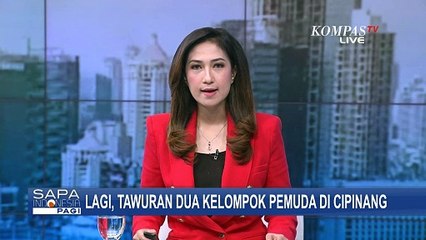 Tawuran 2 kelompok pemuda di Cipinang, Polisi Lepaskan Tembakkan Gas Air Mata