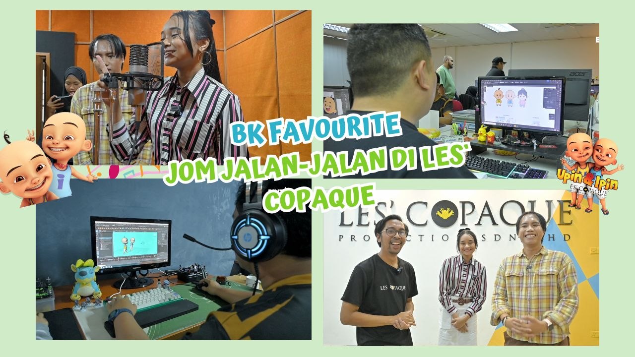 Jelajah Pejabat Animasi Upin & Ipin!,Di Sebalik Tabir Les' Copaque | BK Favorite | BINTANG KECIL