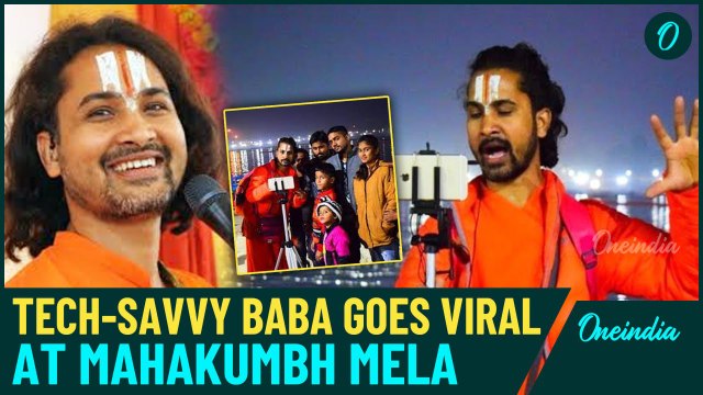 Digital Baba merges spirituality & tech at MahaKumbh Mela, spreading Sanatan culture online