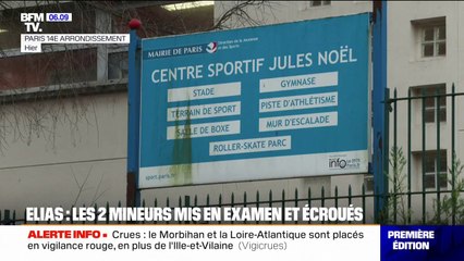 Morts d'Élias: les deux mineurs suspectés mis en examen et placés en détention provisoire
