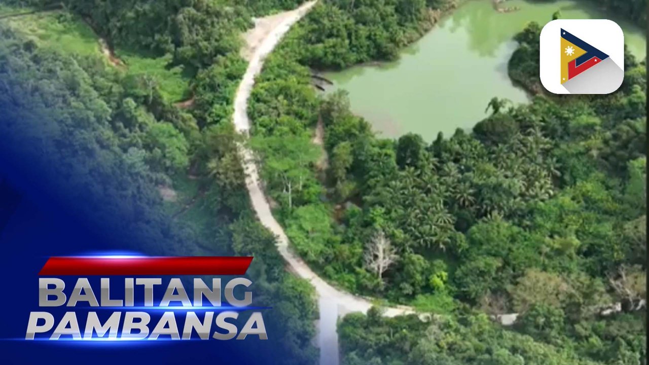 Konstruksyon ng flood mitigation structure at FMR road sa Marinduque, natapos na ng DPWH