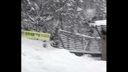 치악산 자연휴양림 한때 고립..."2~30명 갇혀" / YTN