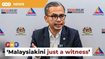 Malaysiakini just a witness in KJ probe, says Fahmi