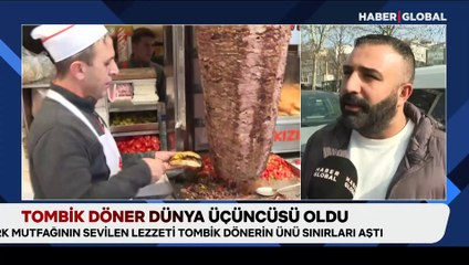 Tombik döner dünya üçüncüsü oldu