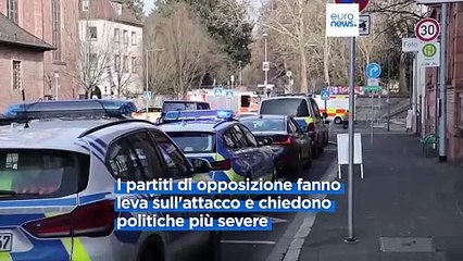 Germania, la Cdu promette una stretta alla politica migratoria dopo l'attacco ad Aschaffenburg