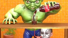 Hulk drinking 🤤😂