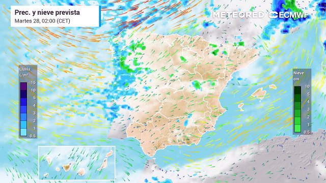 La borrasca Ivo dará lugar a un nuevo temporal invernal, con importantes nevadas