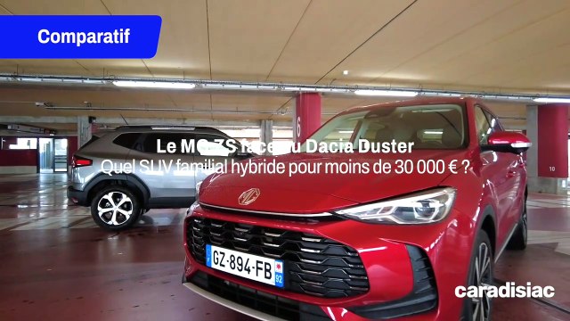 Dacia Duster vs MG ZS Hybrid +