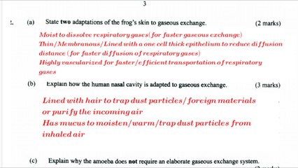 Biology paper 2 questions and answers _ KCSE 2021 exam revision #grades #markingscheme