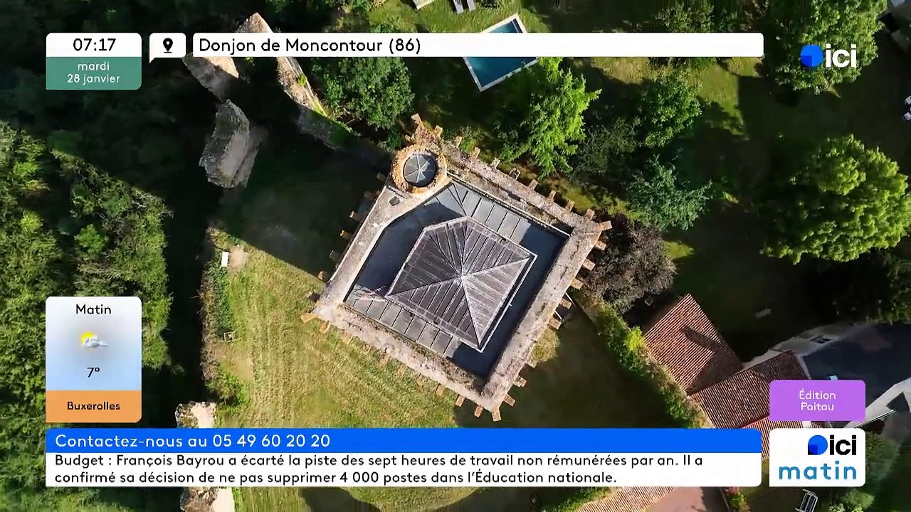 28/01/2025 - ici matin par ici Poitou en vidéo
