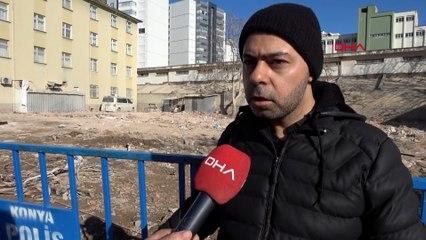 Çöken binada oturan Cuma: Çaresiz kaldık