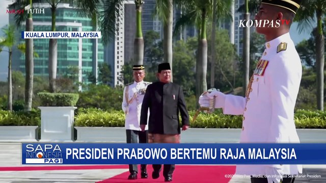 Presiden Prabowo bertemu Raja Malaysia, Terima Penghargaan