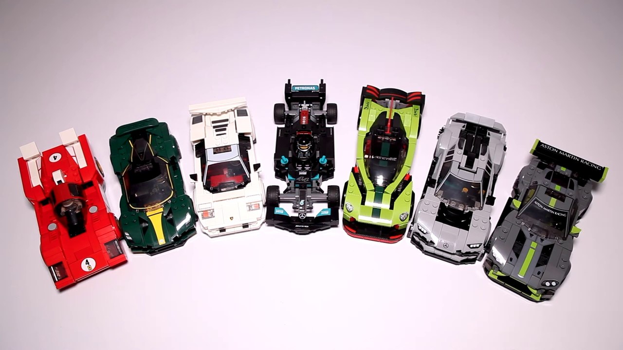 Lego Speed Champions Compilation of all 2022 Sets Speed Build