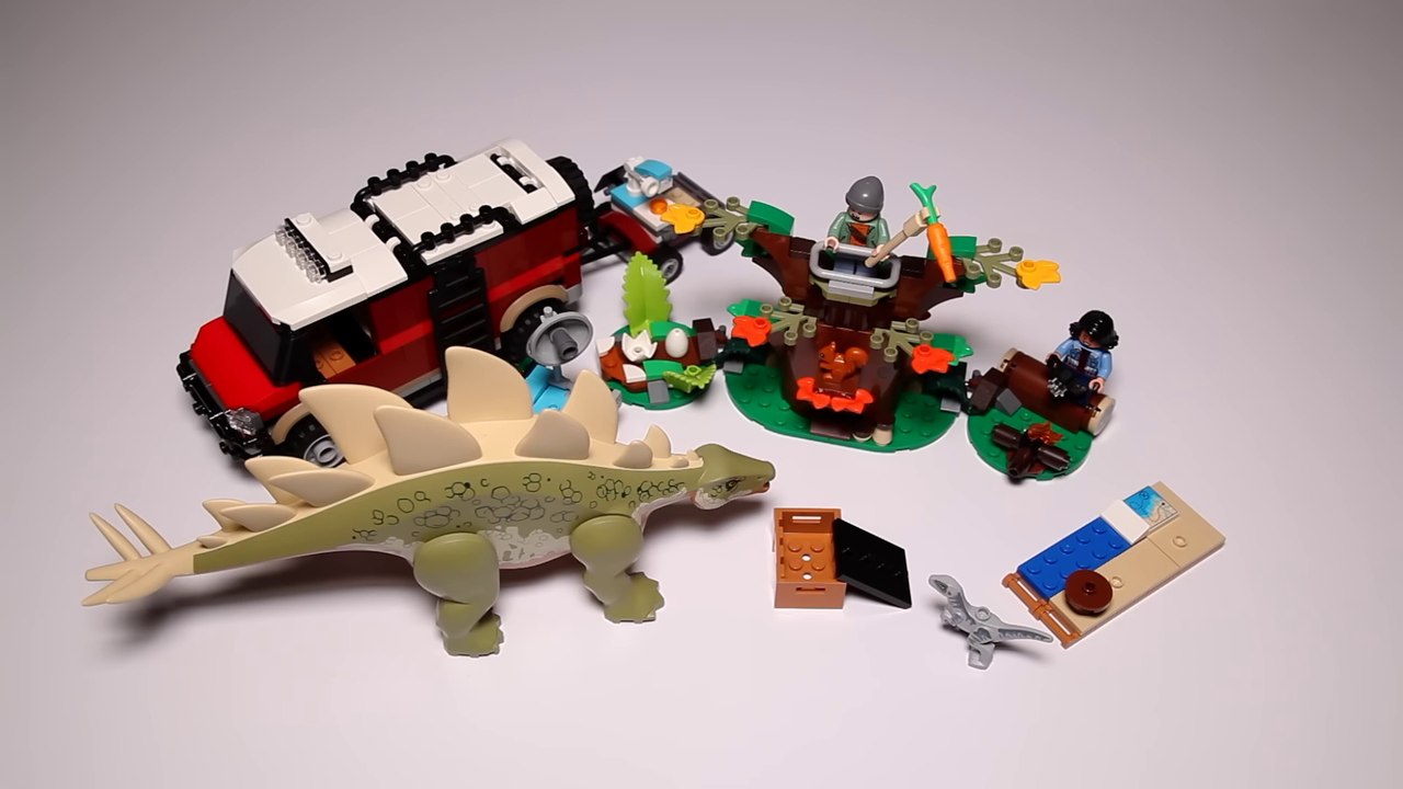 Lego Jurassic World Chaos Theory 76965 Stegosaurus Discovery Speed Build