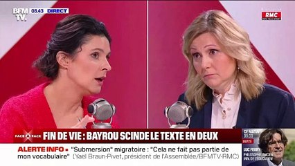 Scinder le projet de loi fin de vie en deux textes, comme l’a confirmé François Bayrou, est "une erreur", estime la présidente de l’Assemblée nationale Yaël Braun-Pivet - VIDEO