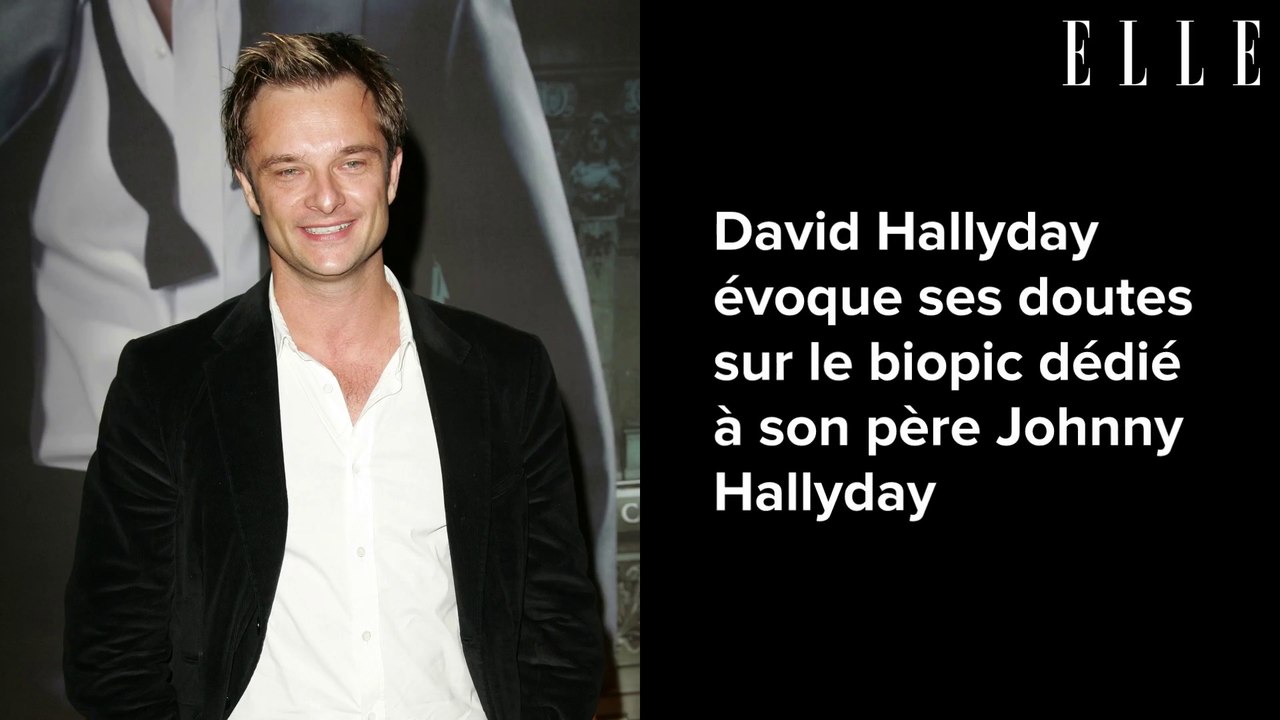 David Hallyday évoque ses doutes sur le biopic dédié à son père Johnny Hallyday