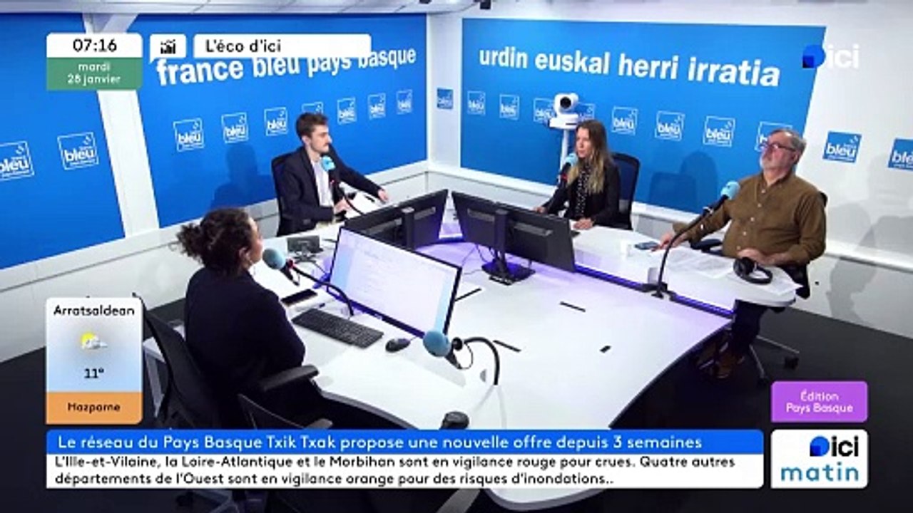 Le groupe de transports en commun Txik Txak défend sa nouvelle offre de bus et de trambus