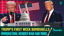 Trump FULL SPEECH| Immigration Crackdown, Transgender War, Trade Tariff Blitz | Week One Roundup