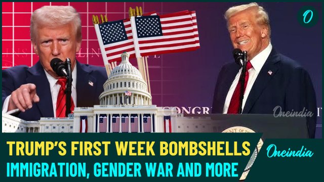 Trump FULL SPEECH| Immigration Crackdown, Transgender War, Trade Tariff Blitz | Week One Roundup