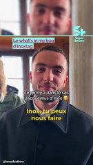 Découvrez le « What's in my bag » d'Inoxtag 🎒