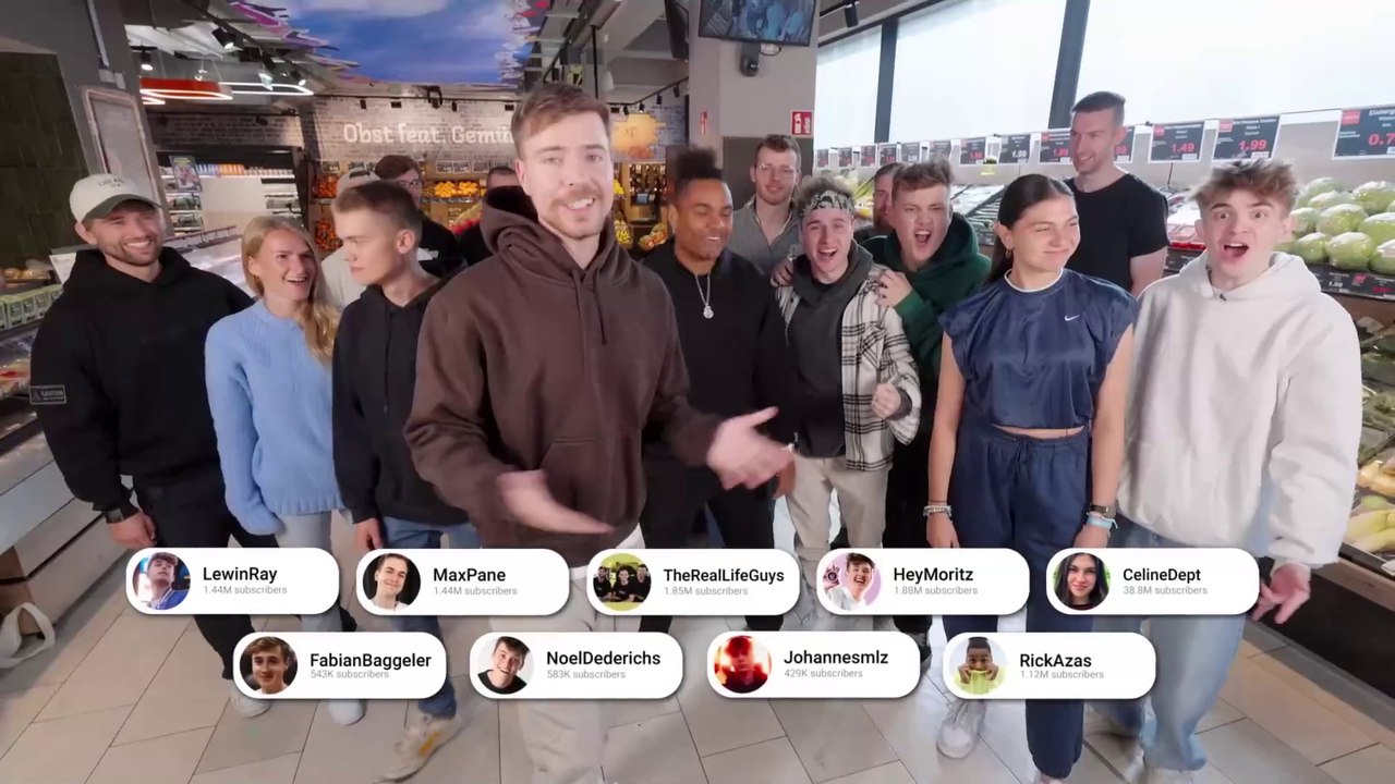 I Bought Everything In A Grocery Store🏪 | Mr Beast |