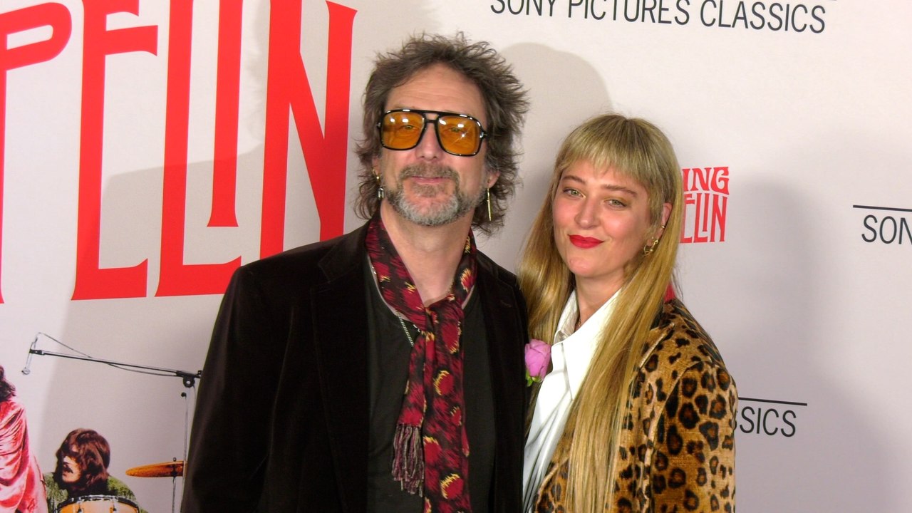 Chris Robinson and Camille Johnson "Becoming Led Zeppelin" Los Angeles Premiere Red Carpet
