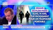 Drame en plein Paris : Elias, 14 ans, tué froidement pour un téléphone portable