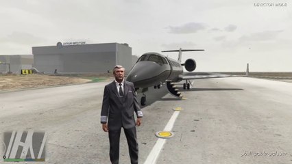 الفرق بين طيار المدني وطيار الحربي في لعبة جاتا 5