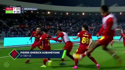 Al Qadsiah - Le doublé de Aubameyang face à Al Hilal