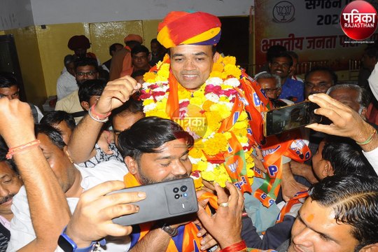 सुनील भंडारी को पाली भाजपा जिलाध्यक्ष की सौंपी कमान, समर्थकों ने किया स्वागत