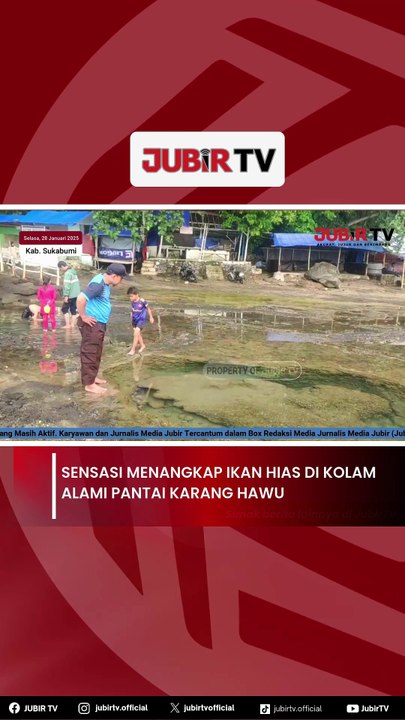 Sensasi Menangkap Ikan Hias di Kolam Alami Pantai Karang Hawu