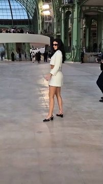 Kylie Jenner lors du défilé Chanel Haute-Couture printemps-été 2025 à Paris ce 28 janvier 2025