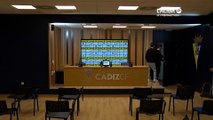 Cero periodistas en la rueda de prensa posterior al Cádiz - Mirandés