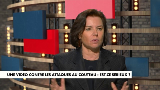 «Attention, ne poignarde pas quelqu'un» ironise Laurence Saillet