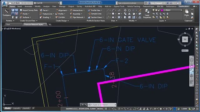 how to Understanding pressure network styles in civil 3d #Autodesk #civil3d