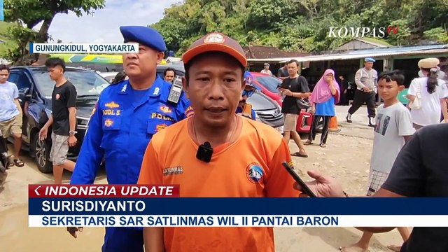13 Siswa Terseret Ombak di Pantai Drini Gunungkidul, 1 Orang Masih dalam Pencarian
