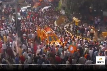 मेयर, पार्षद प्रत्याशियों ने भरा नामांकन