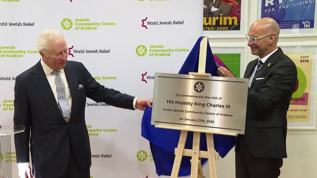 Charles III visite le camp d'Auschwitz à l'occasion du 80e anniversaire de sa libération