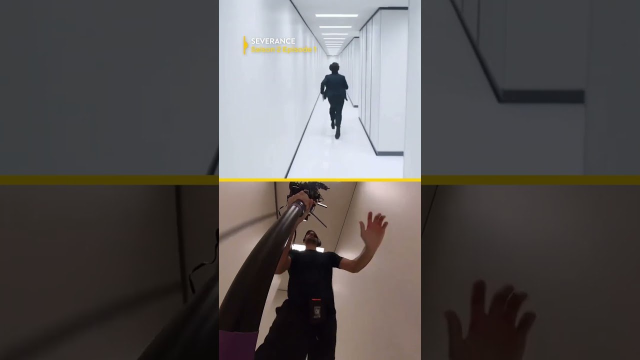 Ils ont mis 5 mois à tourner cette séquence 😮 #Severance #behindthescene #BTS