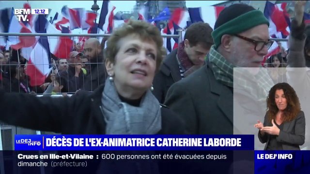 La présentatrice météo Catherine Laborde est décédée à 73 ans