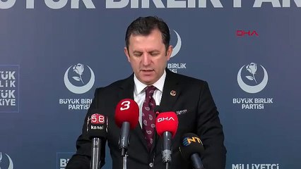 BBP’li Yörükçüoğlu, partisinin 32’nci kuruluş yıl dönümü programı hakkında bilgi verdi