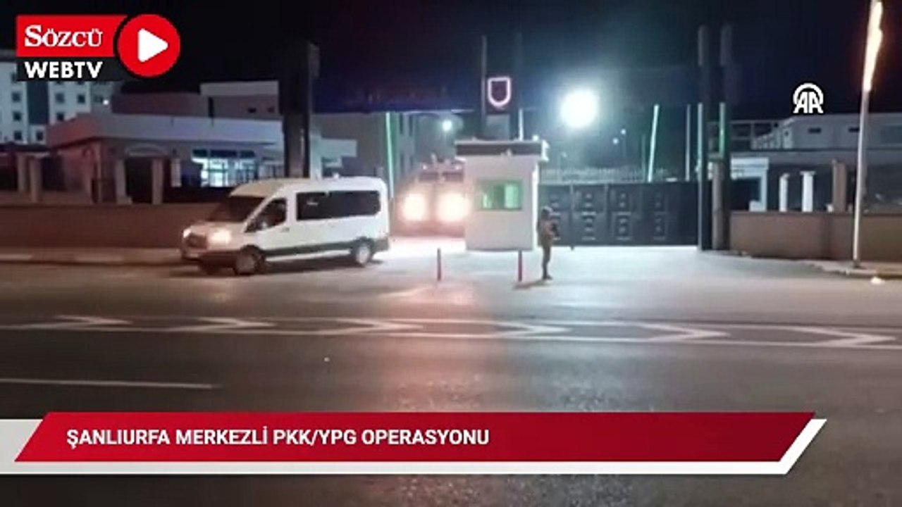 Şanlıurfa merkezli terör örgütü PKK/YPG operasyonu