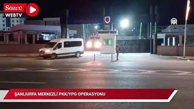 Şanlıurfa merkezli terör örgütü PKK/YPG operasyonu
